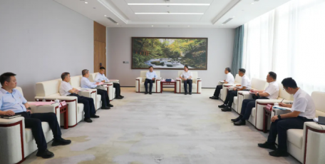 張文琪會(huì)見中鐵十一局黨委書記、董事長魏加志一行